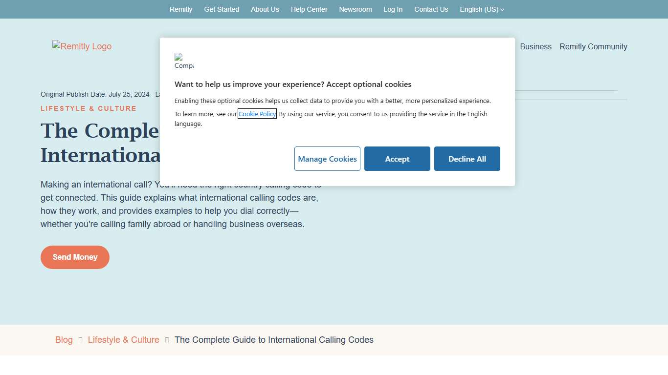 nternational Calling Codes: What You Need to Know Remitly